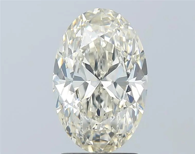 2.01ct Oval Natural Diamond (Colour K, Clarity SI2, Cut VG, GIA Certified)