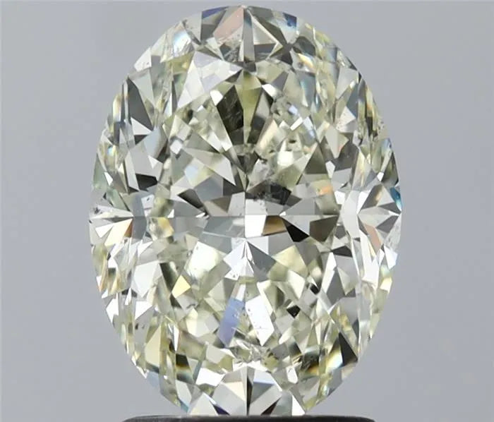 2.01ct Oval Natural Diamond (Colour K, Clarity SI2, Cut VG, IGI Certified)