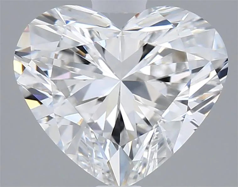 2.02ct Heart Lab Grown Diamond (Colour E, Clarity VVS2, IGI Certified)