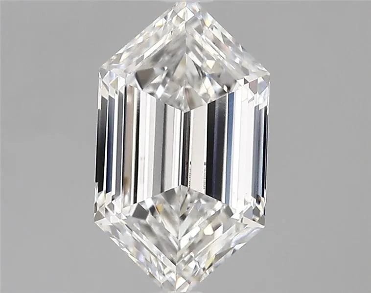2.03ct Hexagonal Lab Grown Diamond (Colour E, Clarity VVS2, IGI Certified)