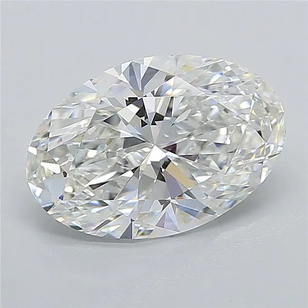 2.03ct Oval Lab Grown Diamond (Colour F, Clarity VS1, IGI Certified)