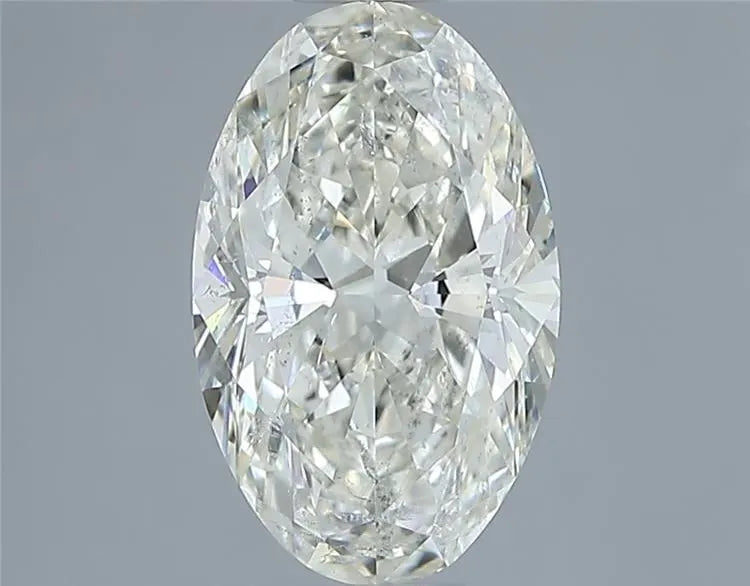 2.03ct Oval Natural Diamond (Colour K, Clarity SI2, Cut VG, IGI Certified)