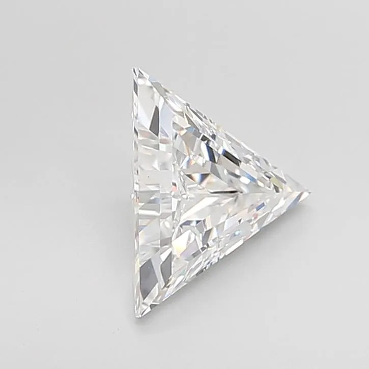 2.05ct Triangular Lab Grown Diamond (Colour D, Clarity VVS2, IGI Certified)