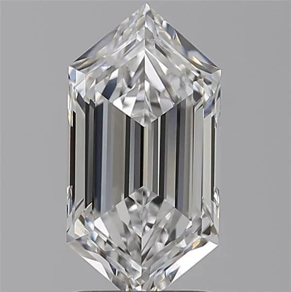2.06ct Hexagonal Lab Grown Diamond (Colour D, Clarity VVS2, IGI Certified)