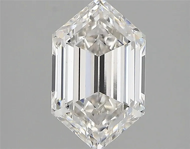 2.07ct Hexagonal Lab Grown Diamond (Colour F, Clarity VVS2, IGI Certified)