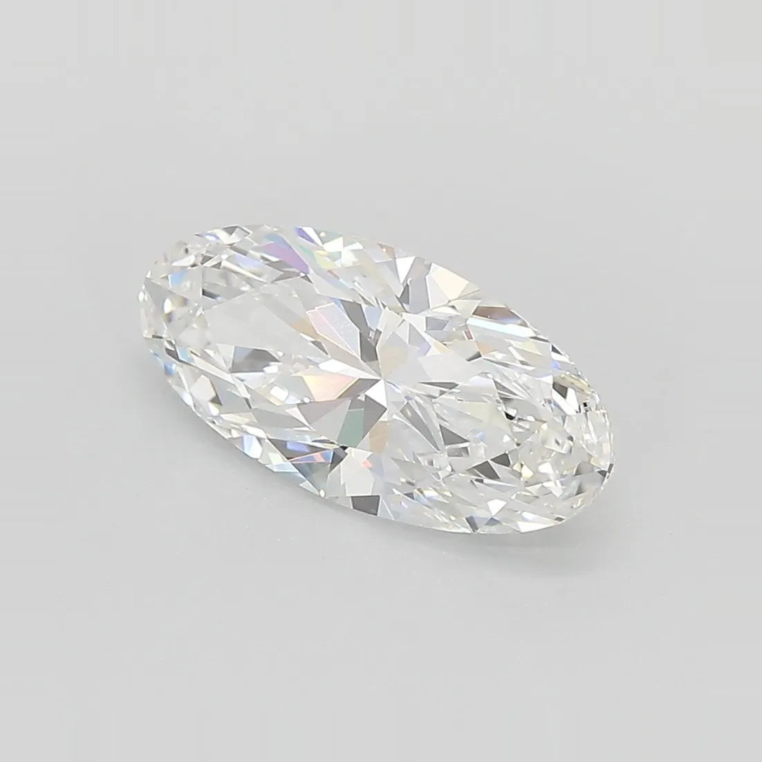 2.07ct Oval Lab Grown Diamond (Colour F, Clarity VS1, IGI Certified)