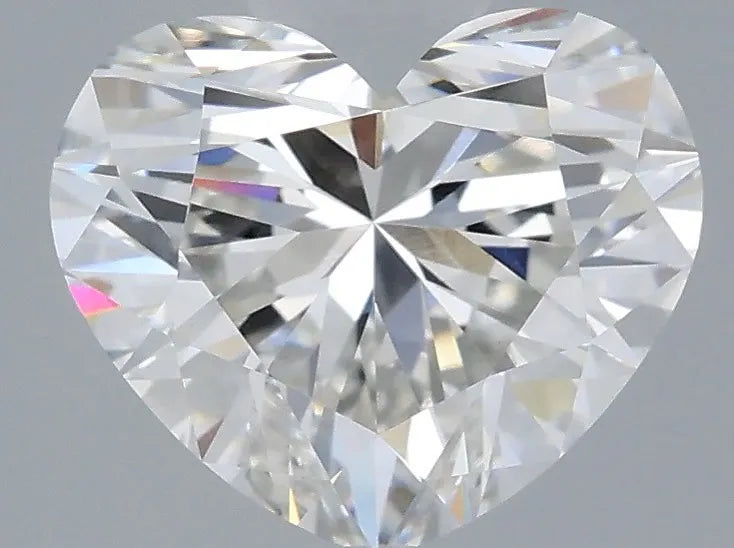 2.09ct Heart Lab Grown Diamond (Colour F, Clarity VVS2, IGI Certified)