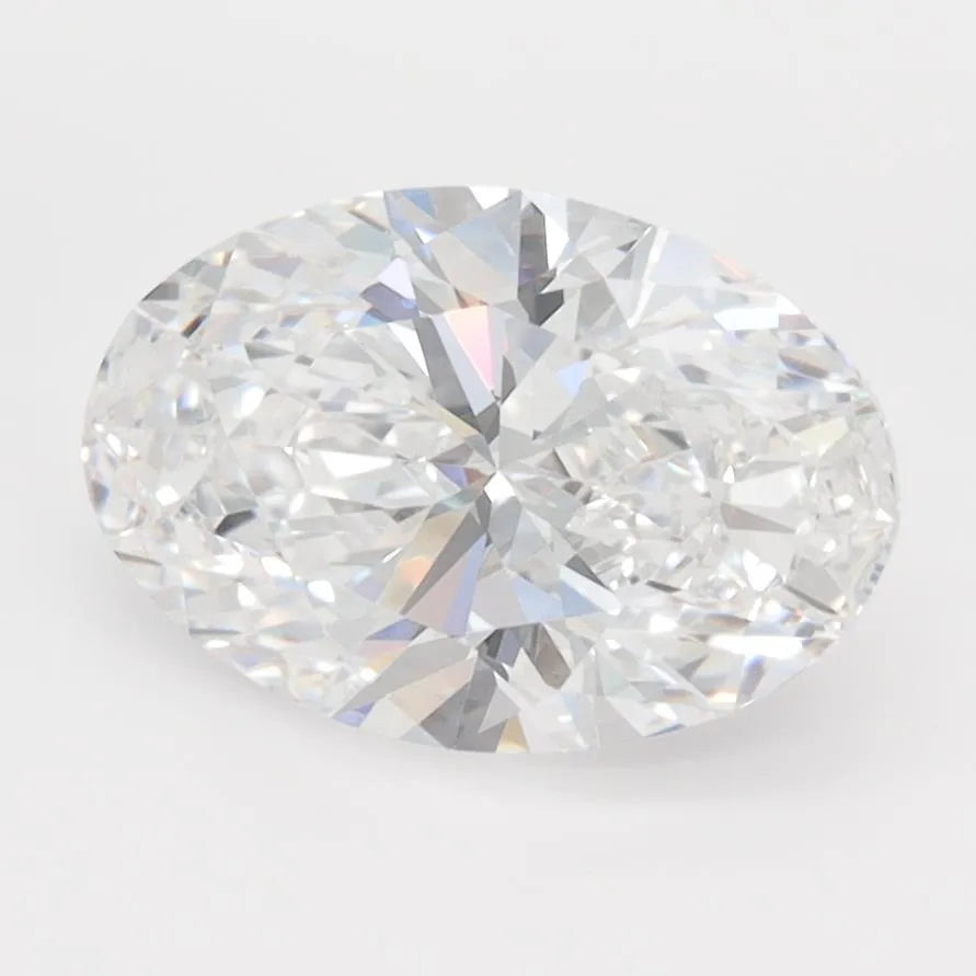 2.09ct Oval Lab Grown Diamond (Colour D, Clarity VVS2, IGI Certified)