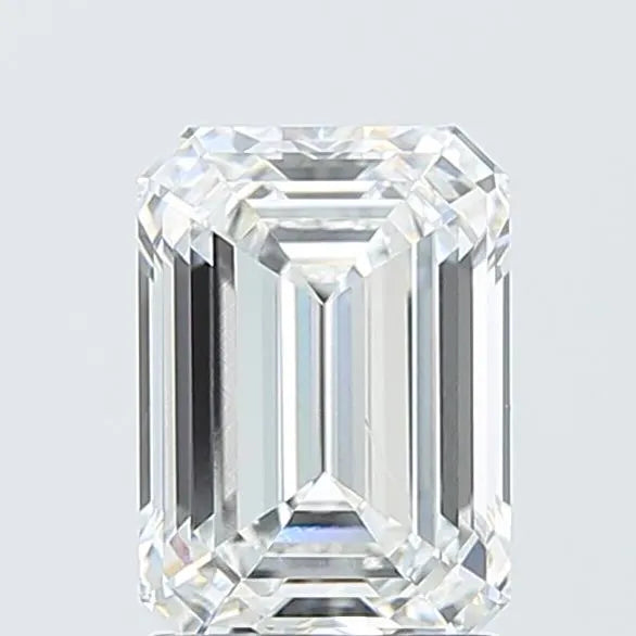 2.10ct Emerald Lab Grown Diamond (Colour E, Clarity VVS2, IGI Certified)