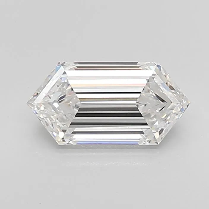 2.14ct Hexagonal Lab Grown Diamond (Colour D, Clarity VVS2, IGI Certified)
