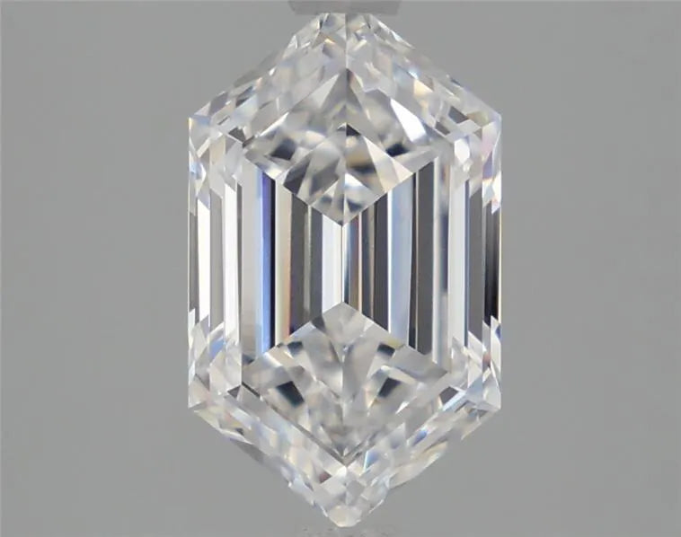 2.17ct Hexagonal Lab Grown Diamond (Colour D, Clarity VVS2, IGI Certified)