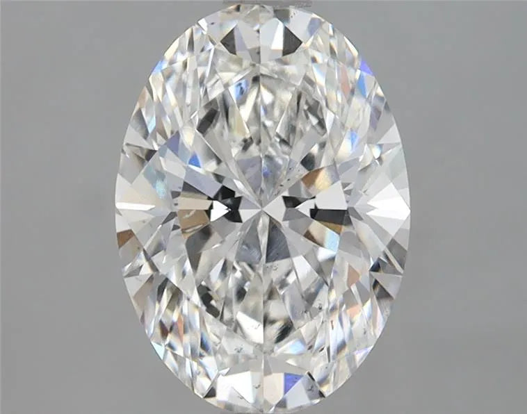 2.20ct Oval Lab Grown Diamond (Colour G, Clarity VS2, IGI Certified)