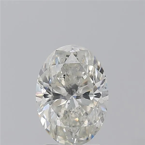 2.20ct Oval Natural Diamond (Colour H, Clarity SI2, HRD Certified)