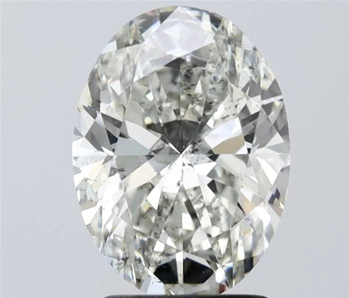 2.20ct Oval Natural Diamond (Colour J, Clarity SI2, Cut VG, IGI Certified)