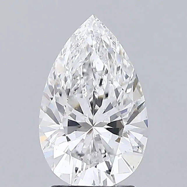 2.20ct Pear Lab Grown Diamond (Colour D, Clarity VS2, IGI Certified)