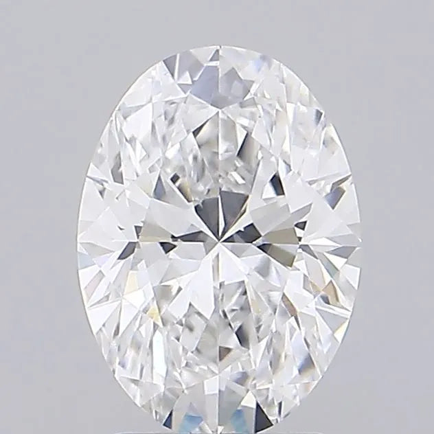 2.21ct Oval Lab Grown Diamond (Colour E, Clarity VVS2, IGI Certified)