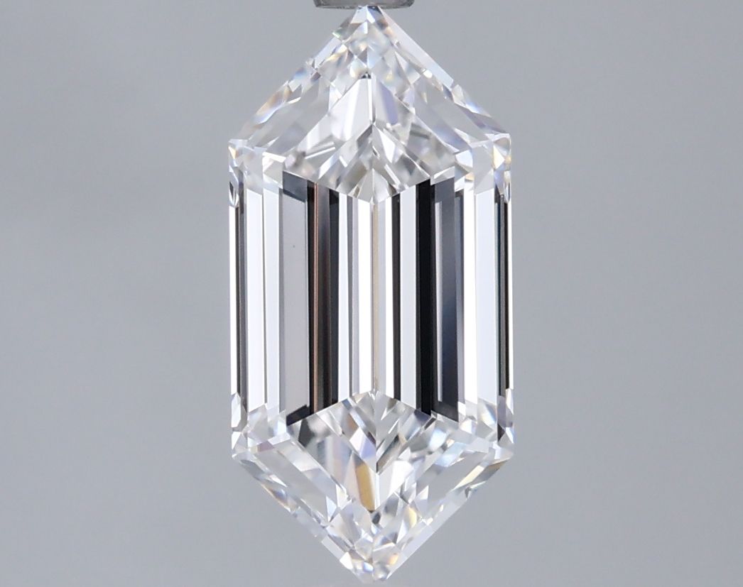 2.22ct Hexagonal Lab Grown Diamond (Colour D, Clarity VVS2, IGI Certified)
