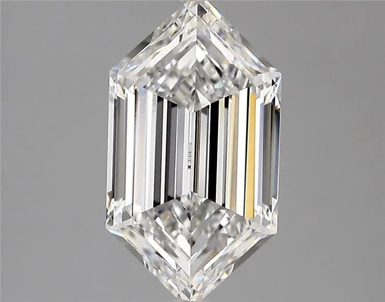 2.24ct Hexagonal Lab Grown Diamond (Colour E, Clarity VVS1, IGI Certified)