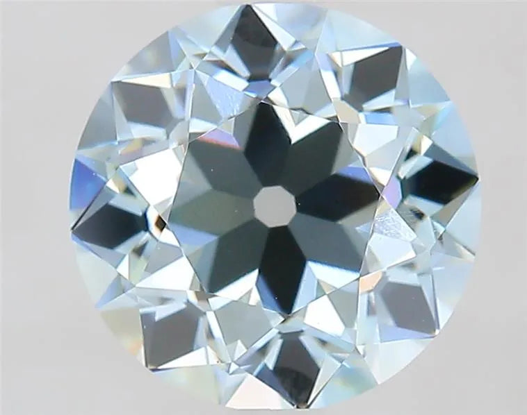 2.39ct European cut Lab Grown Diamond (Colour Fancy Light Greenish Blue, Clarity VVS2, IGI Certified)