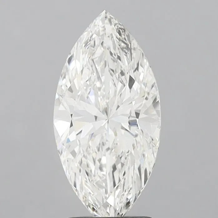 2.50ct Marquise Lab Grown Diamond (Colour G, Clarity VVS2, IGI Certified)