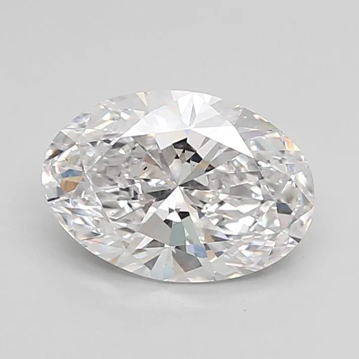 2.50ct Oval Lab Grown Diamond (Colour D, Clarity VS2, IGI Certified)