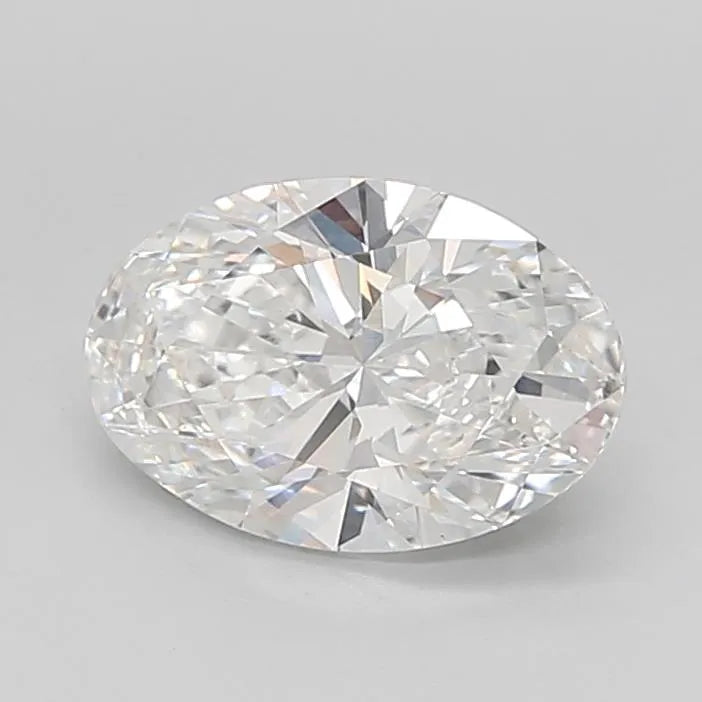 2.50ct Oval Lab Grown Diamond (Colour E, Clarity VS1, IGI Certified)