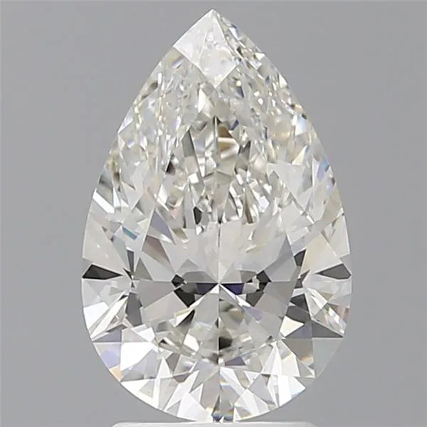 2.50ct Pear Lab Grown Diamond (Colour G, Clarity VVS2, IGI Certified)