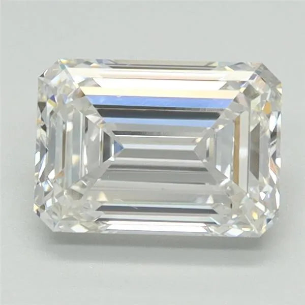 2.54ct Emerald Lab Grown Diamond (Colour F, Clarity VVS1, IGI Certified)