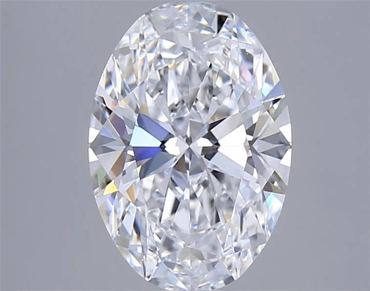 2.54ct Oval Lab Grown Diamond (Colour D, Clarity VVS2, IGI Certified)