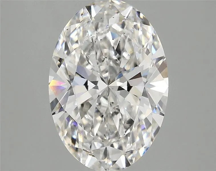 2.55ct Oval Lab Grown Diamond (Colour F, Clarity SI1, IGI Certified)