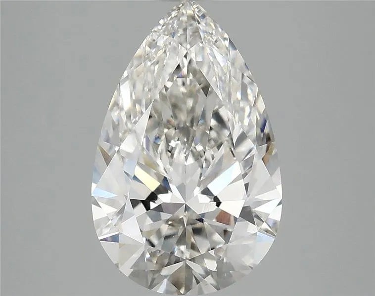2.56ct Pear Lab Grown Diamond (Colour G, Clarity VVS2, IGI Certified)