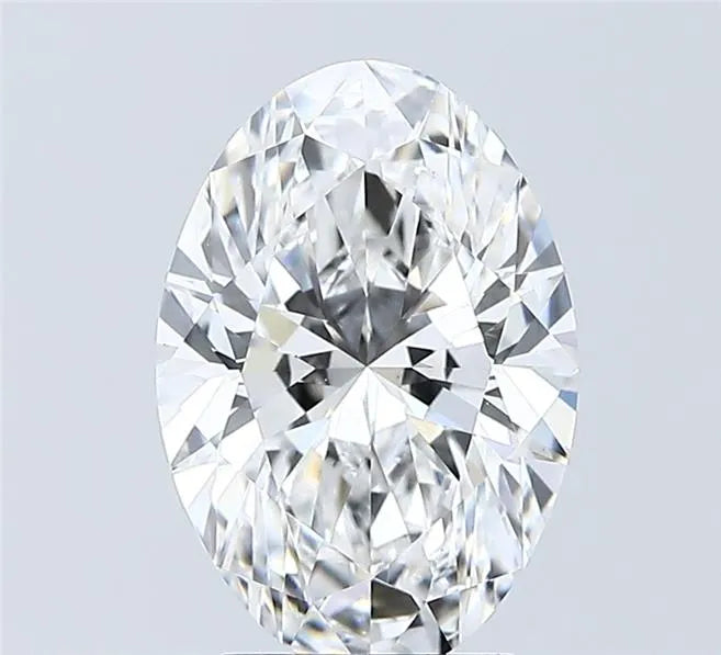 2.57ct Oval Lab Grown Diamond (Colour E, Clarity VS1, IGI Certified)