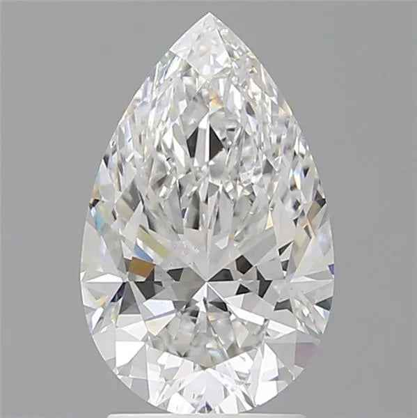 2.57ct Pear Lab Grown Diamond (Colour D, Clarity VS2, IGI Certified)
