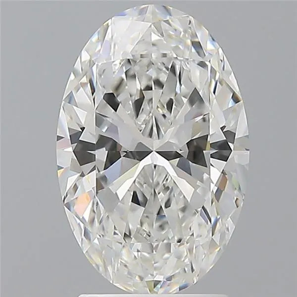 2.58ct Oval Lab Grown Diamond (Colour E, Clarity VS1, IGI Certified)
