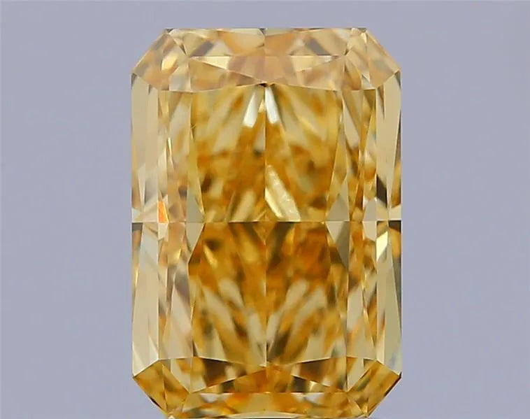 2.60ct Radiant Lab Grown Diamond (Colour Fancy Vivid Yellow, Clarity VVS2, IGI Certified)