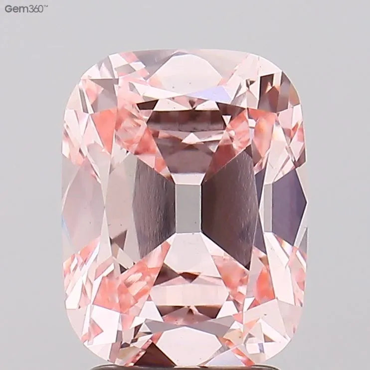 2.70ct Cushion brilliant Lab Grown Diamond (Colour Fancy Intense Pink, Clarity VS1, IGI Certified)