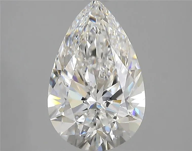 2.77ct Pear Lab Grown Diamond (Colour D, Clarity VVS2, IGI Certified)