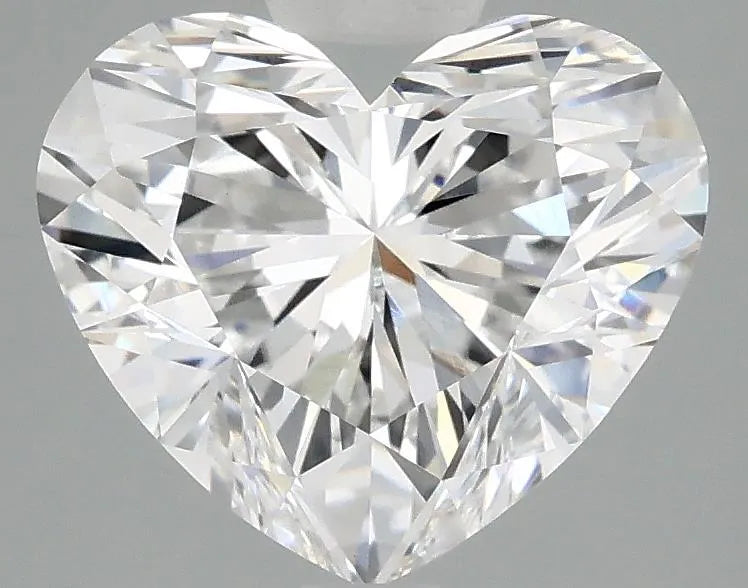 2.98ct Heart Lab Grown Diamond (Colour D, Clarity VVS2, IGI Certified)