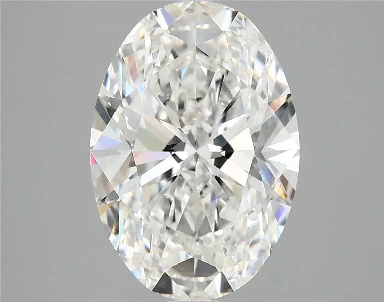 2.98ct Oval Lab Grown Diamond (Colour F, Clarity VVS1, IGI Certified)