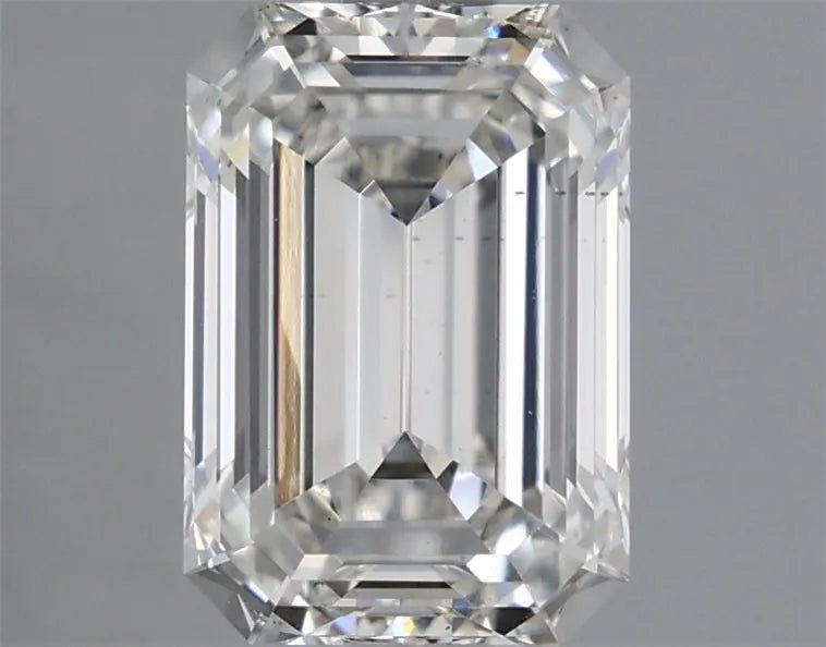 2.00ct Emerald Lab Grown Diamond (Colour G, Clarity VS2, IGI Certified) - Jewelry by Cleo