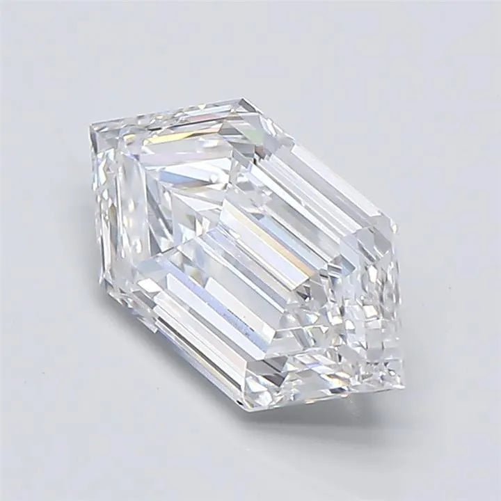 2.00ct Hexagonal Lab Grown Diamond (Colour E, Clarity VS1, IGI Certified) - Jewelry by Cleo