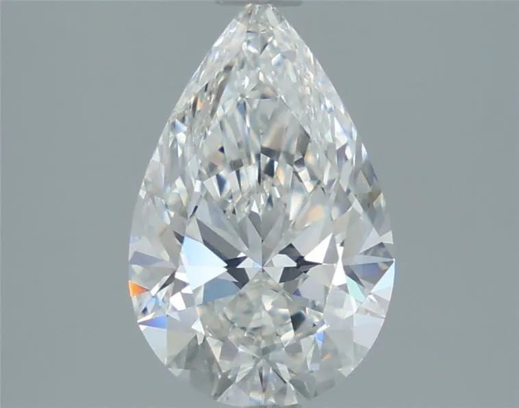 2.00ct Pear Lab Grown Diamond (Colour F, Clarity VS2, Cut EX, IGI Certified) - Jewelry by Cleo