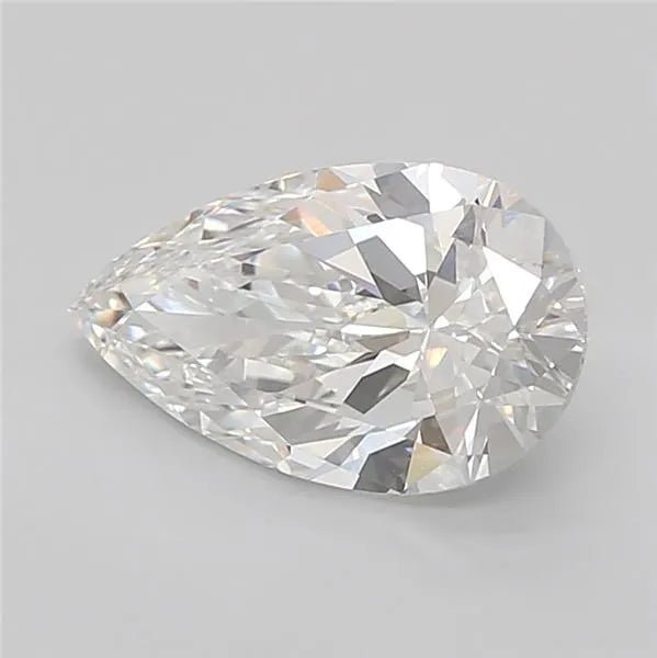 2.00ct Pear Lab Grown Diamond (Colour F, Clarity VVS2, IGI Certified) - Jewelry by Cleo