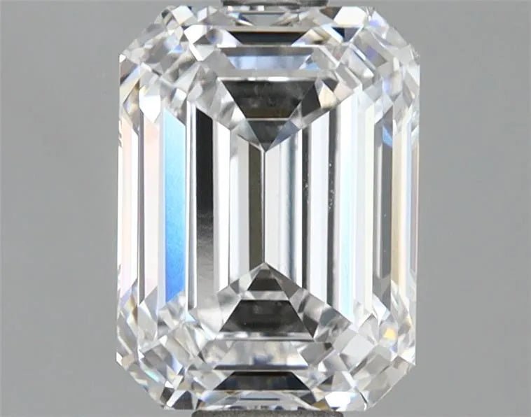 2.01ct Emerald Lab Grown Diamond (Colour D, Clarity VVS1, IGI Certified) - Jewelry by Cleo