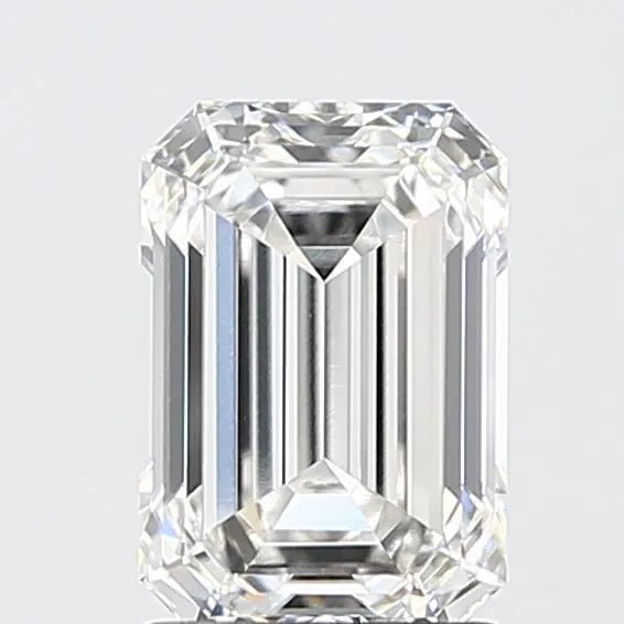 2.02ct Emerald Lab Grown Diamond (Colour F, Clarity VVS1, IGI Certified) - Jewelry by Cleo