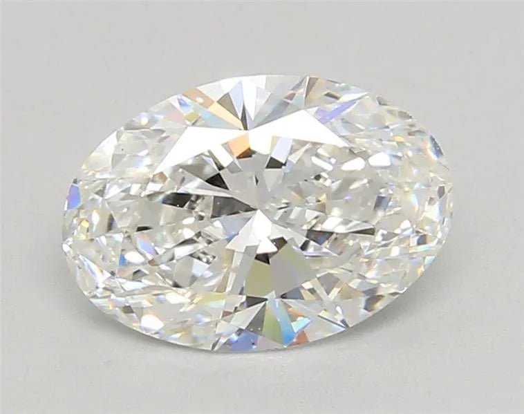2.02ct Oval Lab Grown Diamond (Colour E, Clarity VVS2, IGI Certified) - Jewelry by Cleo