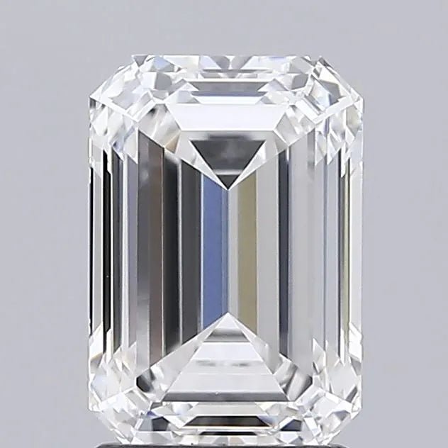 2.03ct Emerald Lab Grown Diamond (Colour E, Clarity VVS1, IGI Certified) - Jewelry by Cleo