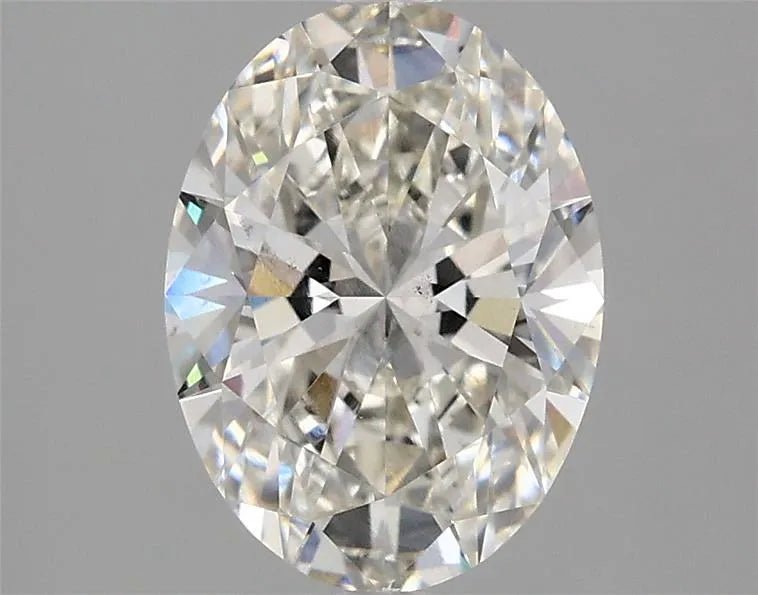 2.03ct Oval Lab Grown Diamond (Colour H, Clarity VS2, IGI Certified) - Jewelry by Cleo