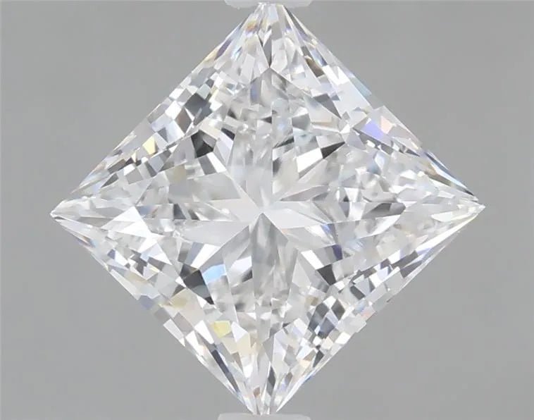 2.03ct Princess Lab Grown Diamond (Colour D, Clarity VVS2, IGI Certified) - Jewelry by Cleo
