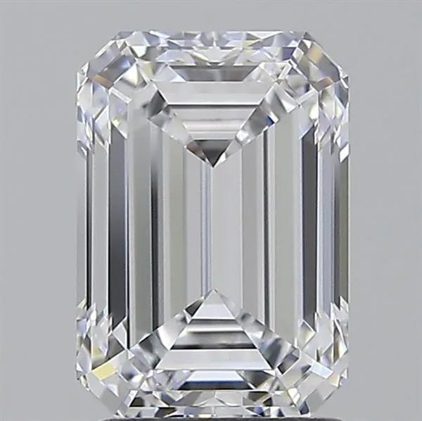 2.04ct Emerald Lab Grown Diamond (Colour D, Clarity IF, IGI Certified) - Jewelry by Cleo